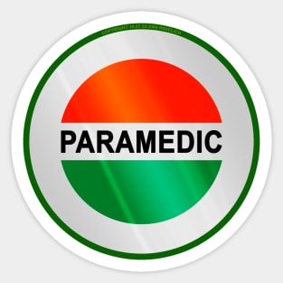 Paramedic Sticker